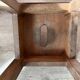 High wooden stool