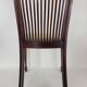 Chaise anglaise à barrettes Pieds "sabre"
