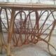 Rattan coffee table 1950
