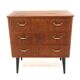 Commode scandinave en teck, Suède, 1950