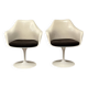 Paire de fauteuils Tulip Saarinen Knoll