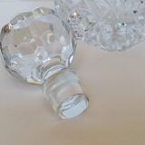 Cut crystal whiskey decanter