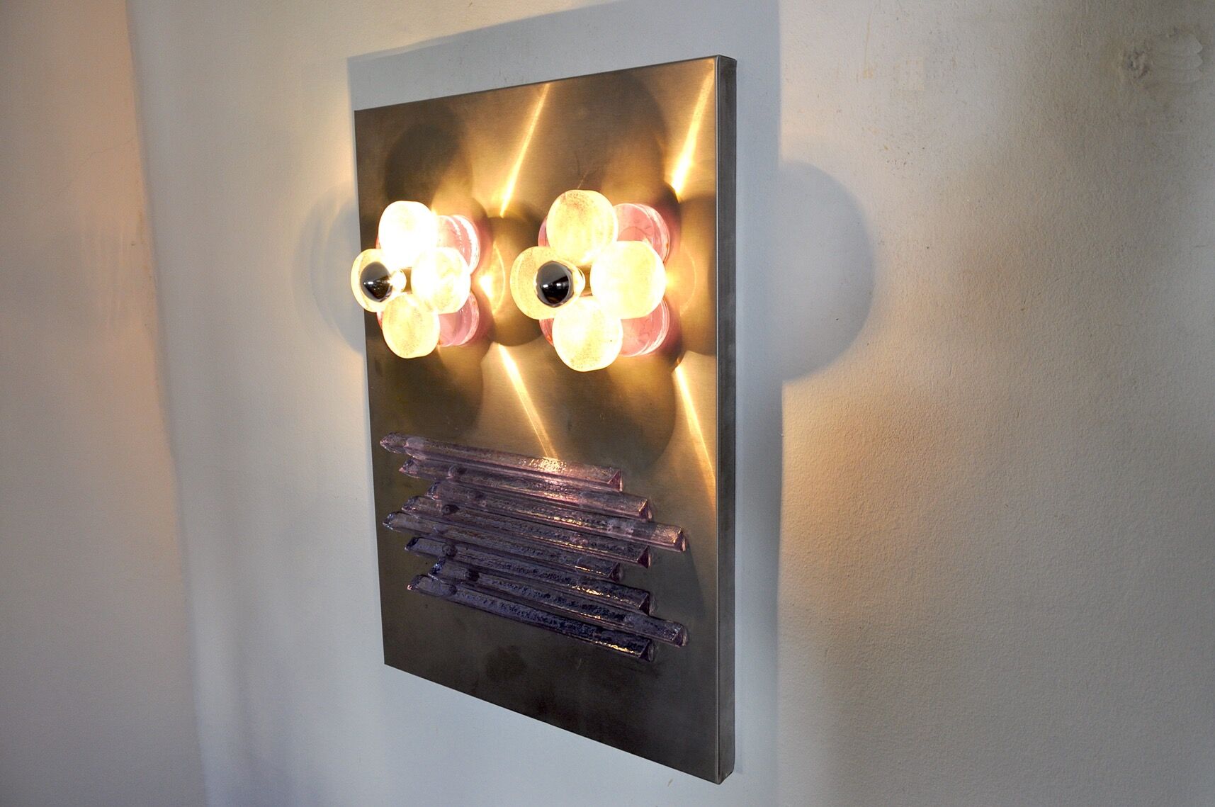 Poliarte wall light by Albano Poli, Italy, 1970