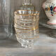 6 coupes à champagne anciennes en verre
