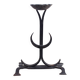 Brutalist iron candle holder 1950