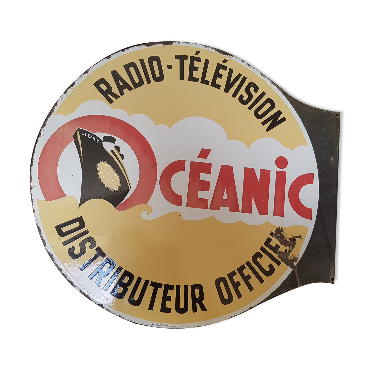 Oceanic Radio TV 64x59 cm