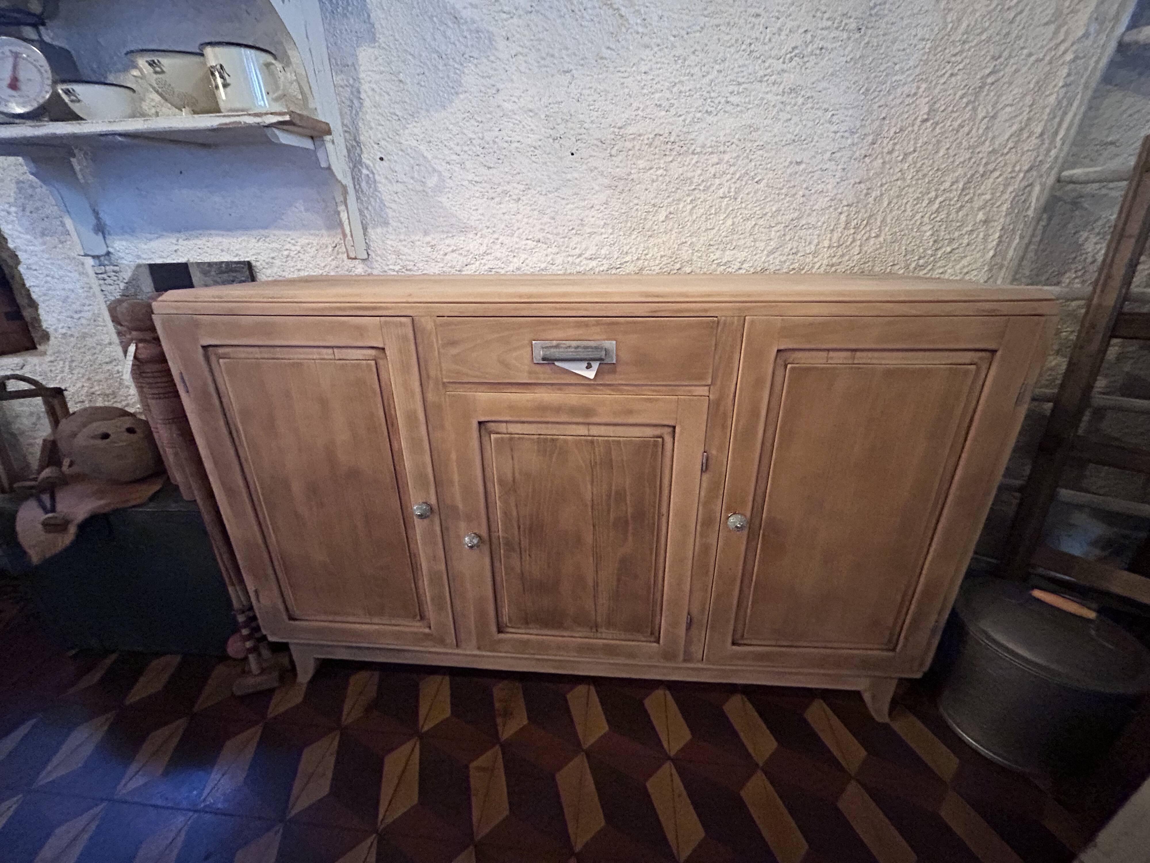 Solid beech sideboard