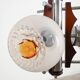 Pendant lamp, Murano glass, Italian design, 1970s, production: Italy
