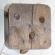 Small brutalist stool, norman farm tripod