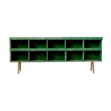 Workshop furniture – with green lockers