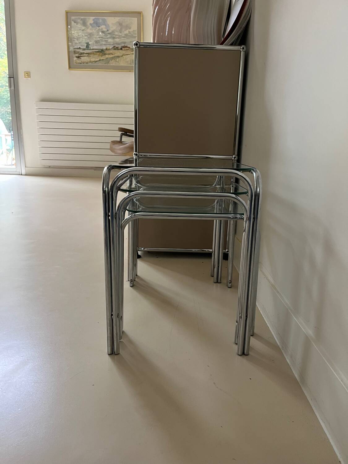 Three nesting tables