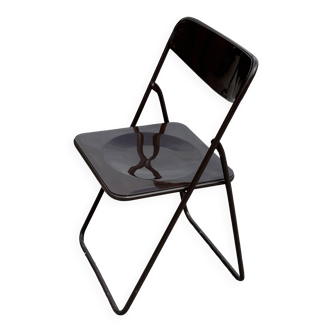 Chaise pliante vintage TED design par Niels Gammelgaard 1980 Ikea