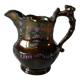 Old Jersey earthenware cream milk jug 11.3 cm tableware
