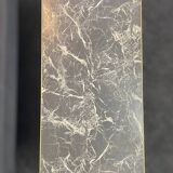 Marble effect wrought iron coffee table