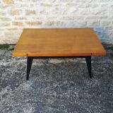 Modular teak coffee table Albert Ducrot