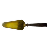 Silver-lined and gold-plated pie server