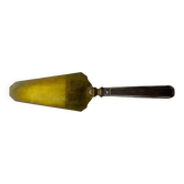 Silver-lined and gold-plated pie server