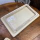 Verceram ceramic tray and butter dish