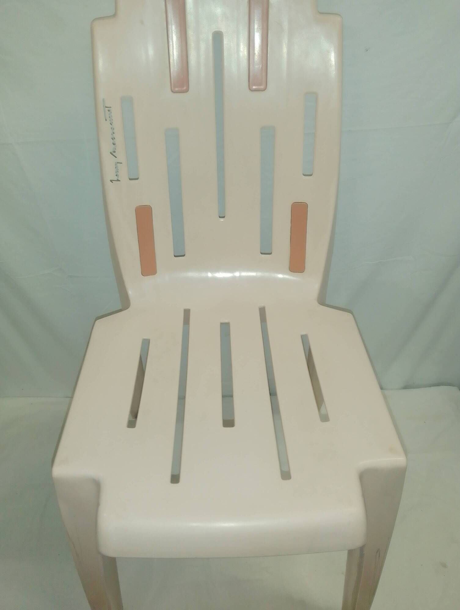 4 chaises "Samba" dessinées par Pierre Paulin pour Stamp, Henry Massonnet