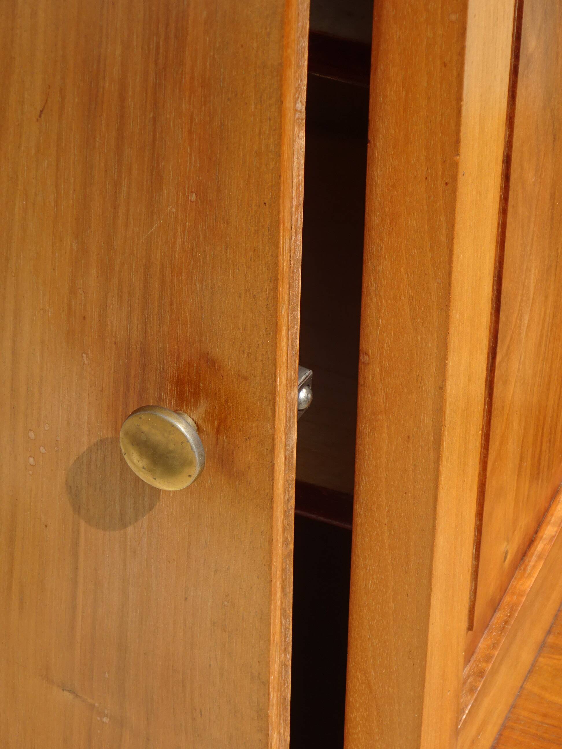 Small Art Deco dressing table in light wood
