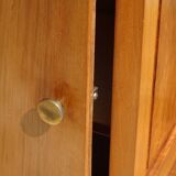 Small Art Deco dressing table in light wood