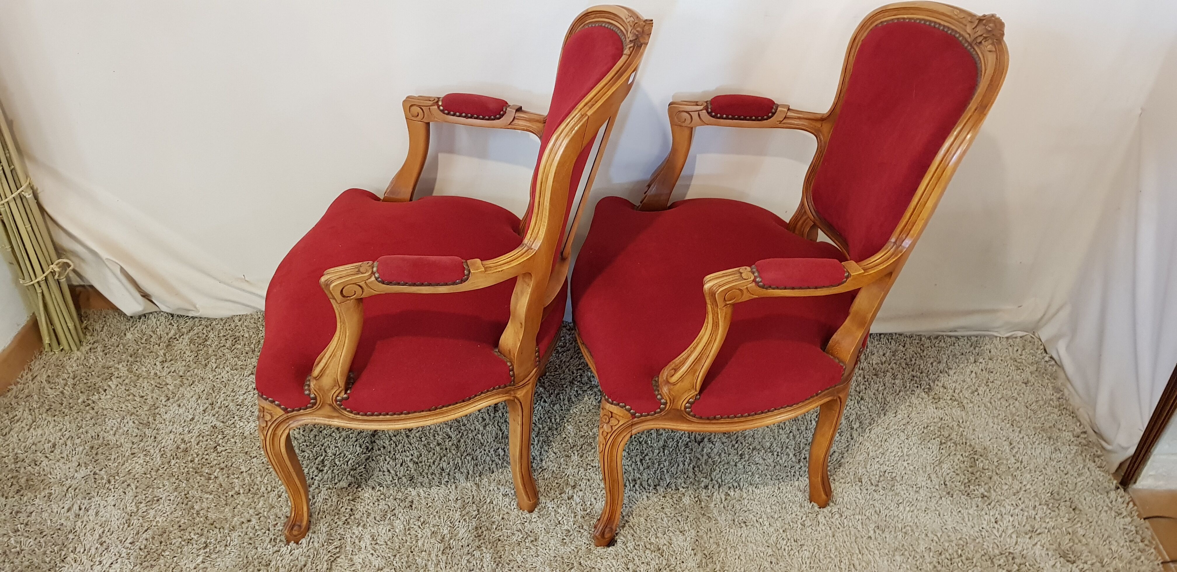 Pair of armchairs