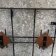 Wall rack to hang vintage 60s