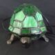 Turtle night light in regulated glass carcass stained glass way