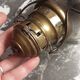 Brass storm lamp - old