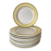 Dessert plates from the 50s and 60s