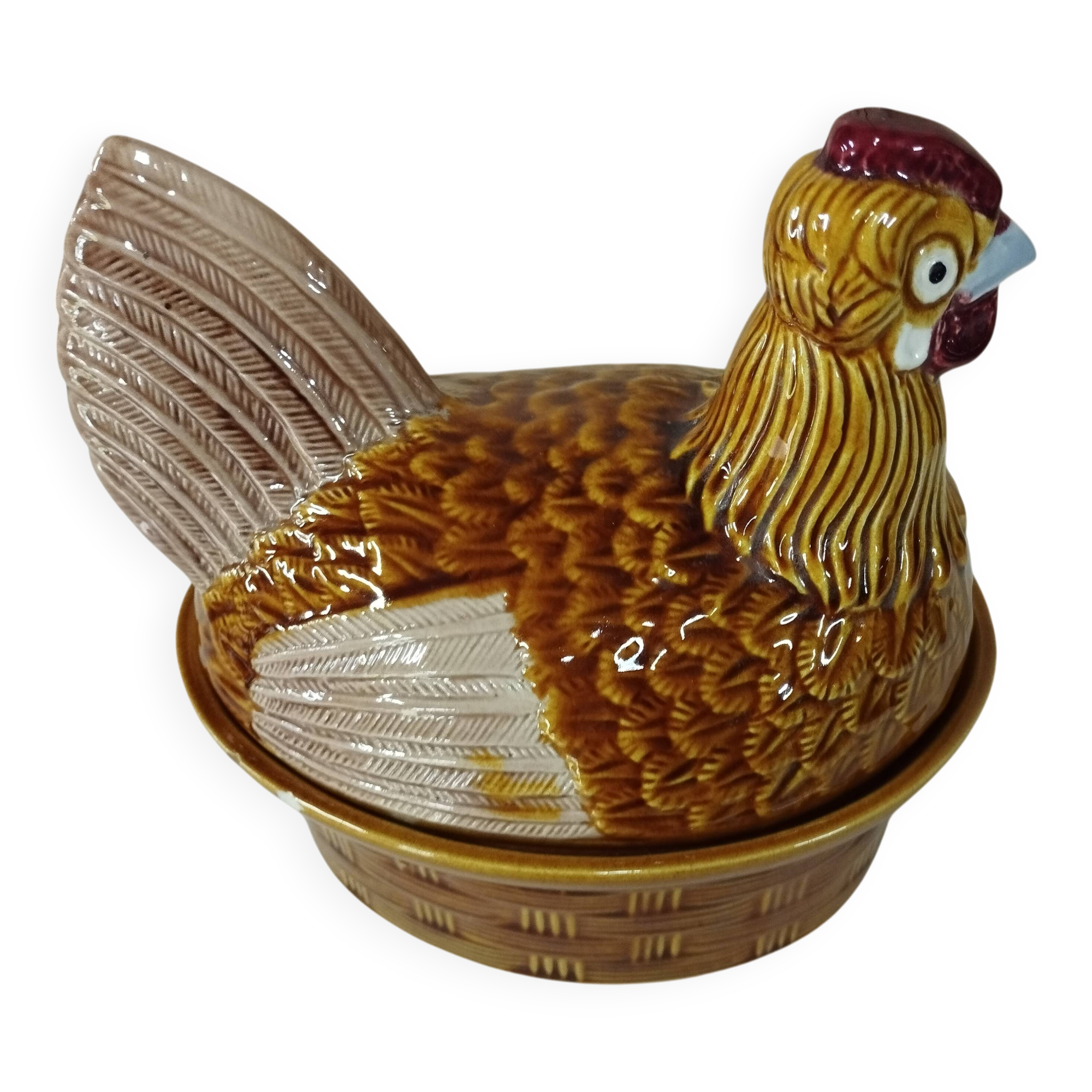 Hen-shaped terrine