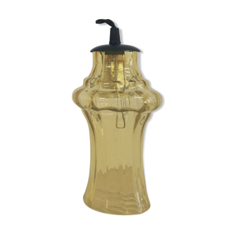 Vintage old amber globe walker