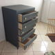 anthracite grey vintage dresser
