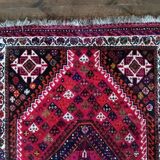 Handmade Persian Qashqai Rug 156x115cm
