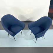 Mid-century modern loveseat and armchairs 50s