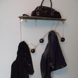 Wall coat rack