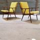 Pair of boomerang armchairs TON Bystřice (Thonet) by Antonin Suman 1960
