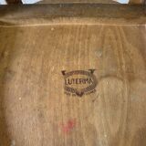 Set of 4 mismatched bistro chairs