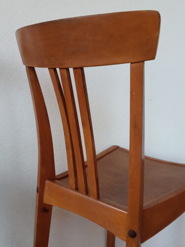 Paire de chaises bistrot Stella années 50