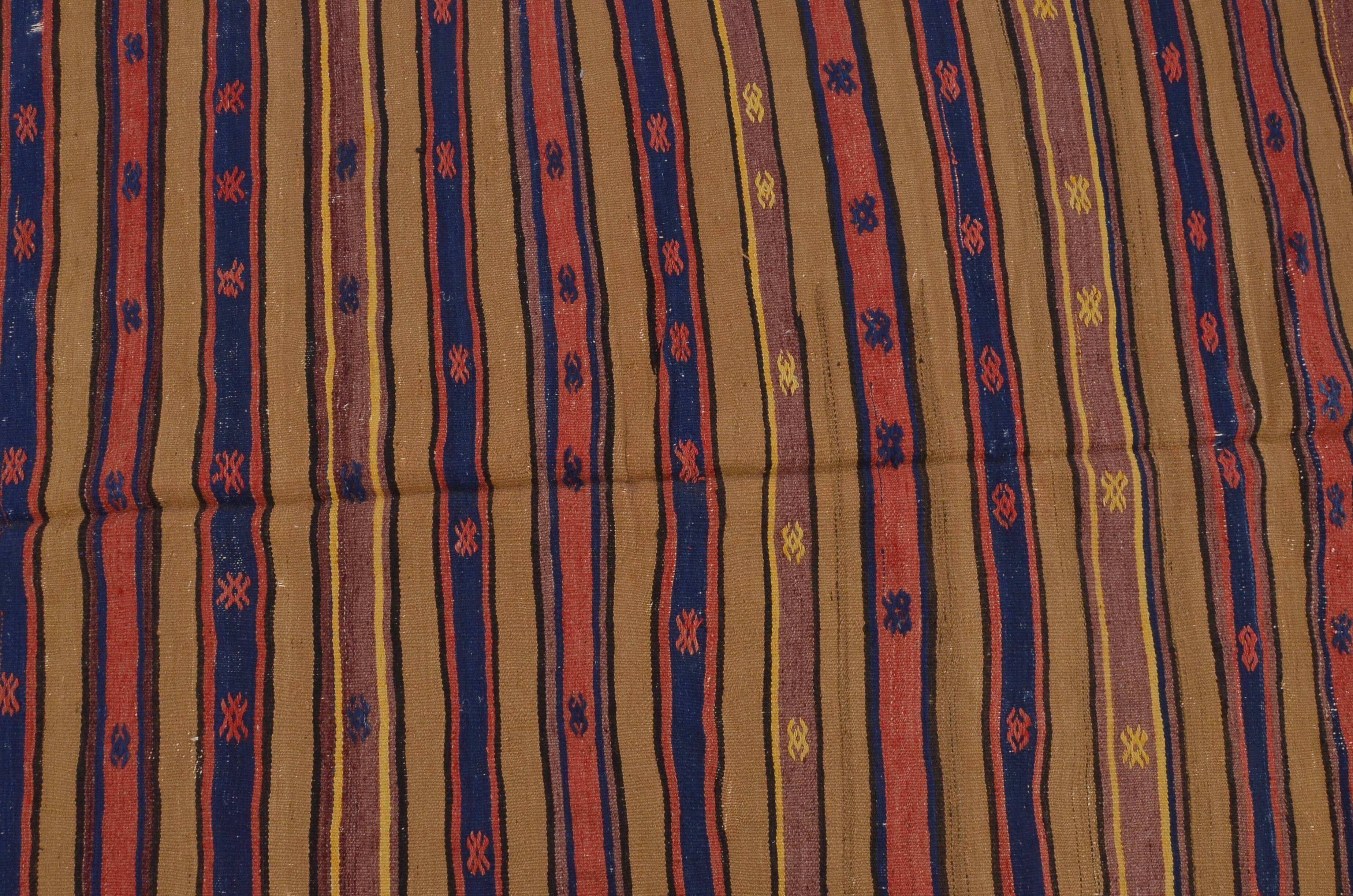 Anatolian Kurdish Handmade Kilim Rug sku 1669