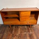 Mid century retro vintage teak small sideboard