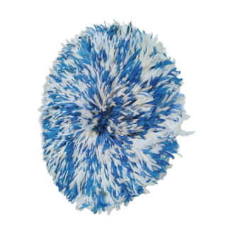 Juju hat blanc moucheté bleu de 90 cm