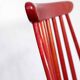 Red Fanett chair by Tapiovaara