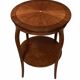 Louis XV style side table; sun veneer; removable top; H71cm