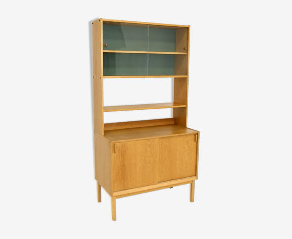 Oak library, Bertil Fridhagen, Bodafors, Sweden, 1960
