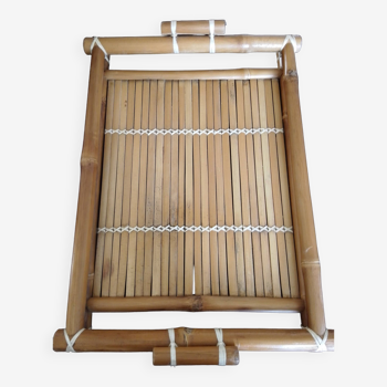 Rectangular bamboo top