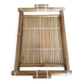 Rectangular bamboo top