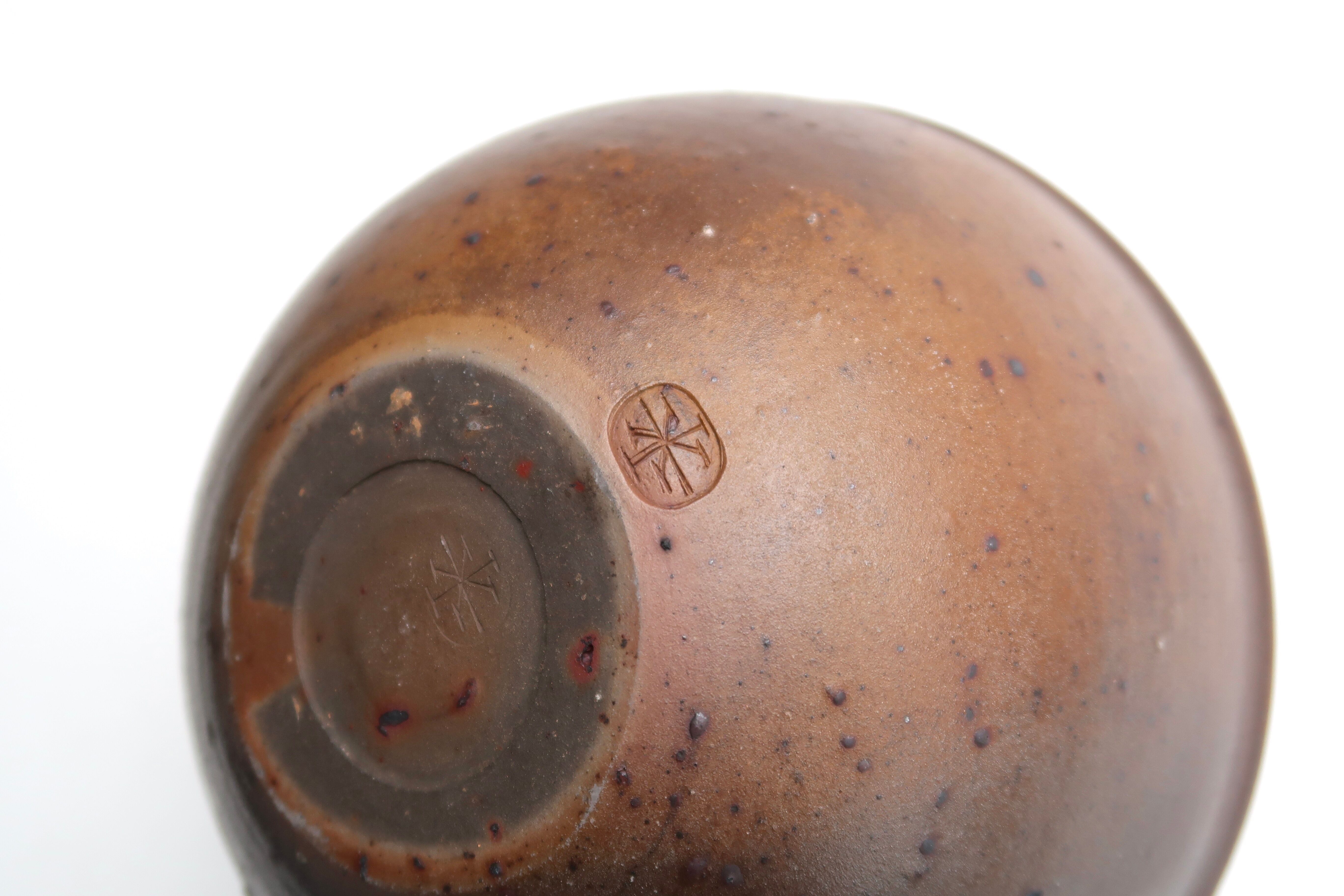 Sandstone cup by Robert Deblander, 50s