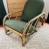 Audoux Minnet rattan armchair