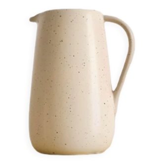 Ceramic pitcher mediterranea speckled - oustao